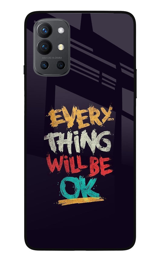 Everything Will Be Ok Oneplus 9R Glass Case