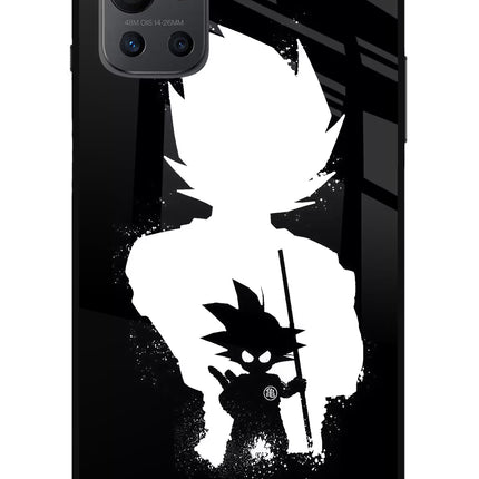 Goku Shadow Oneplus 9R Glass Case