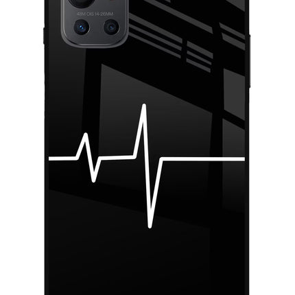 Heart Beats Oneplus 9R Glass Case
