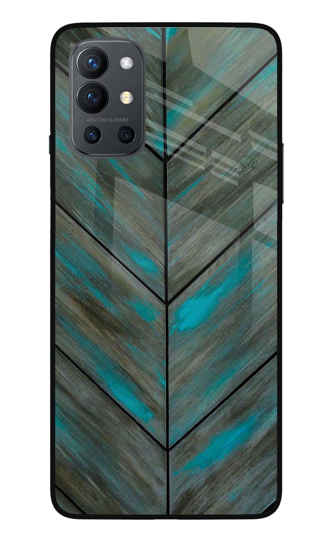 Pattern Oneplus 9R Glass Case