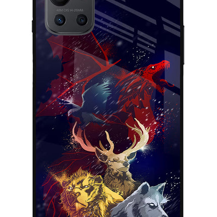 Game Of Thrones Oneplus 9R Glass Case
