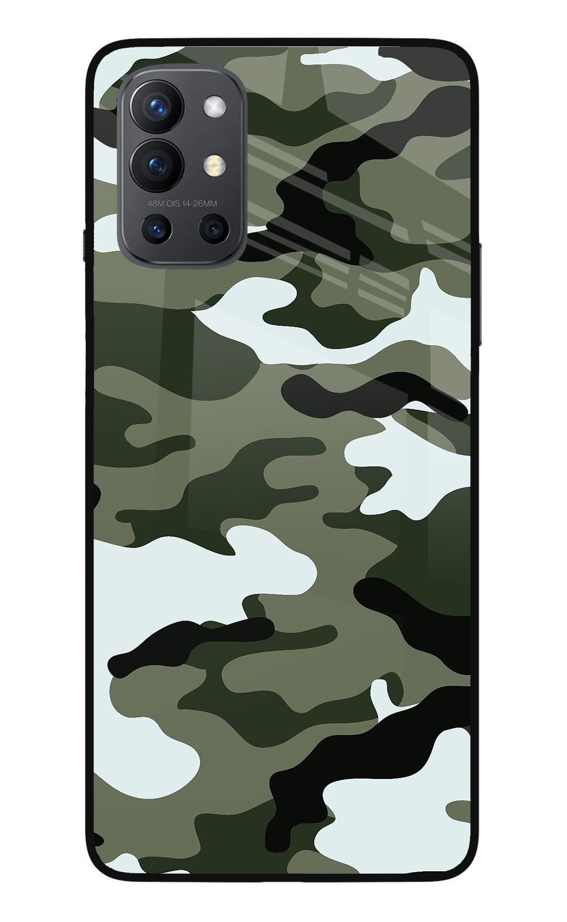 Camouflage Oneplus 9R Back Cover