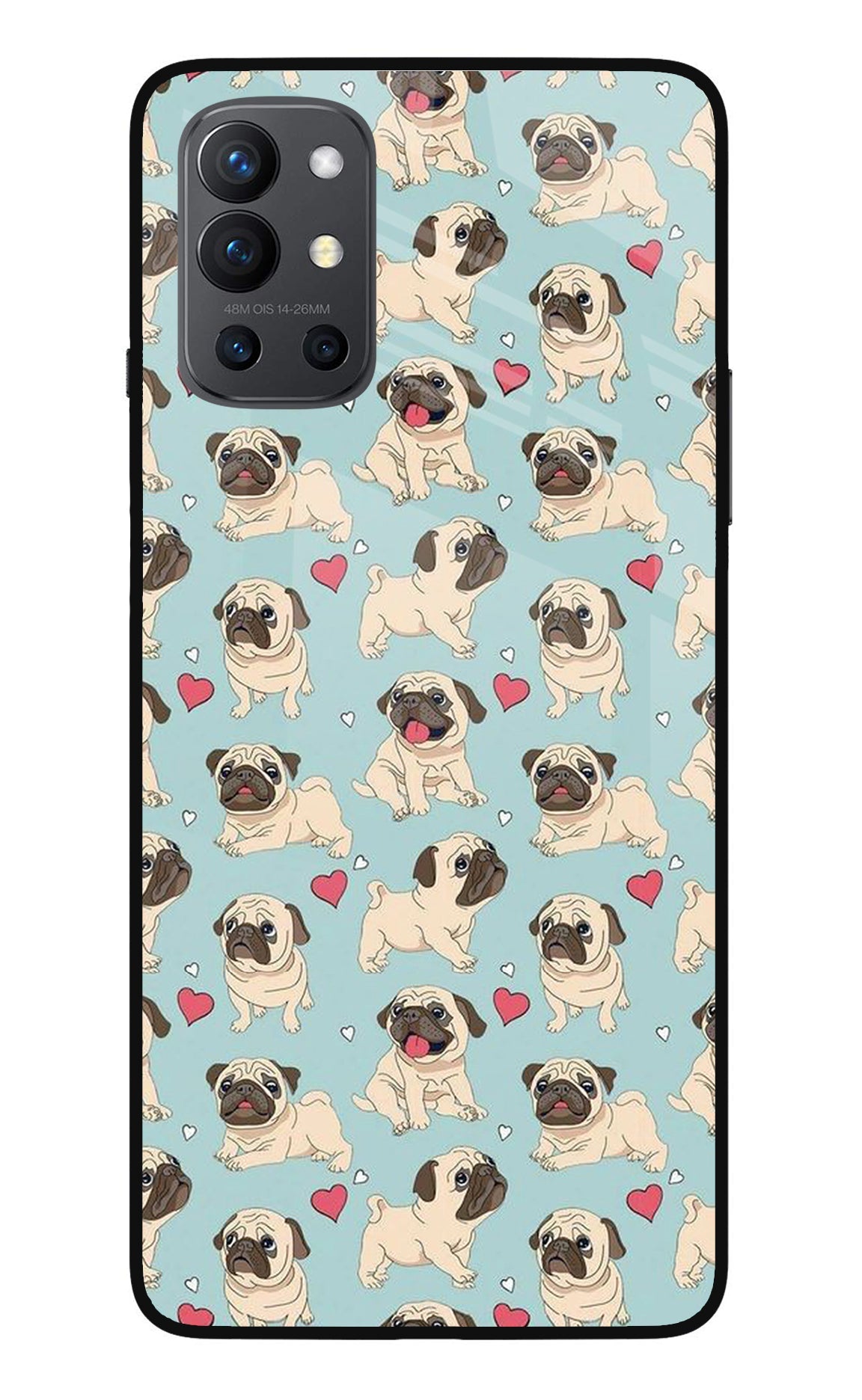 Pug Dog Oneplus 9R Back Cover