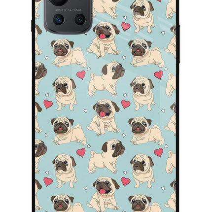 Pug Dog Oneplus 9R Glass Case