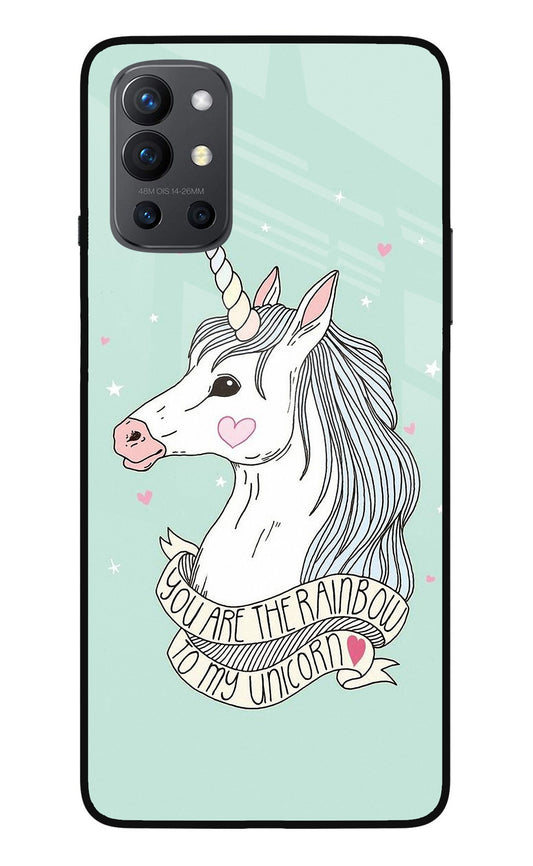 Unicorn Wallpaper Oneplus 9R Glass Case