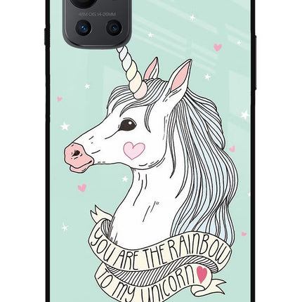 Unicorn Wallpaper Oneplus 9R Glass Case