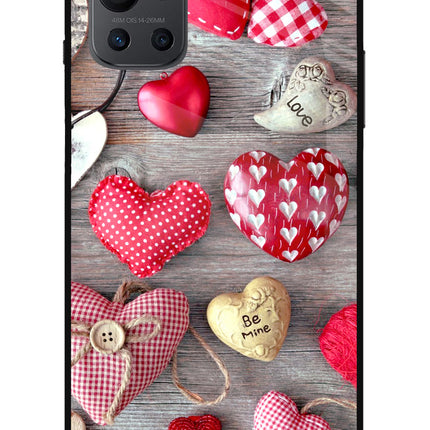 Love Wallpaper Oneplus 9R Glass Case