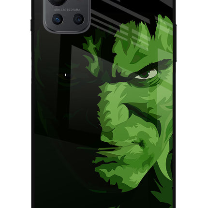 HULK Oneplus 9R Glass Case