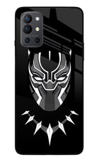 Black Panther Oneplus 9R Glass Case