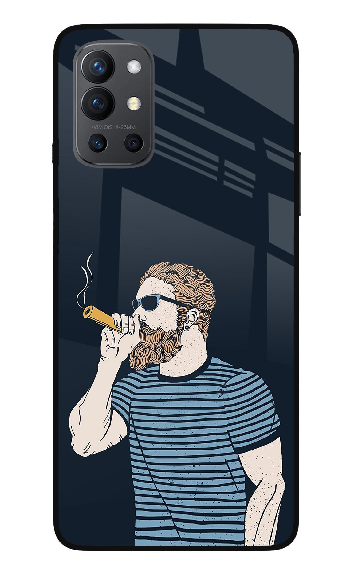 Smoking Oneplus 9R Back Cover