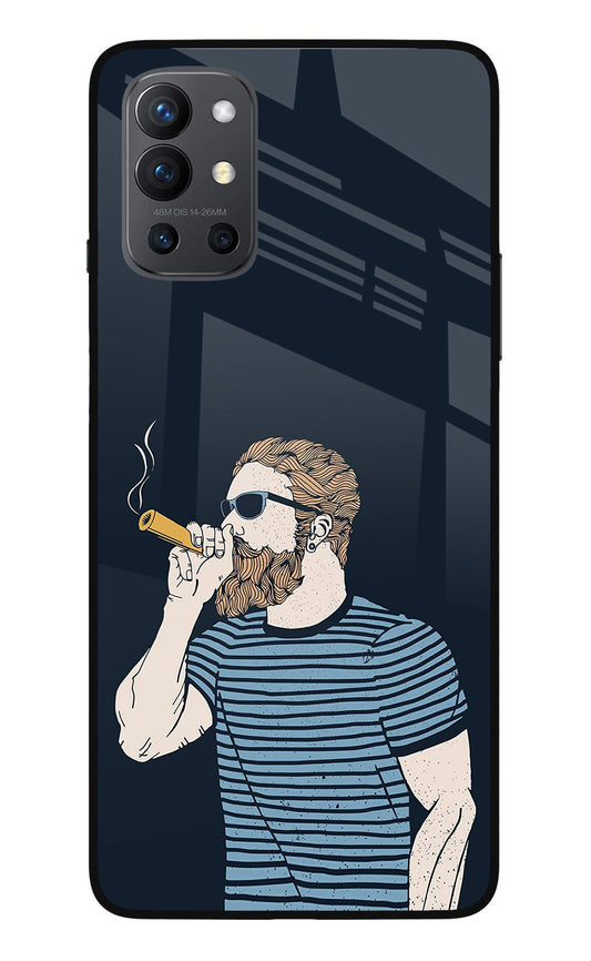 Smoking Oneplus 9R Glass Case