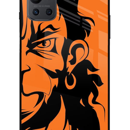 Hanuman Oneplus 9R Glass Case