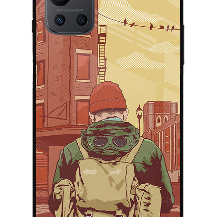 Adventurous Oneplus 9R Glass Case