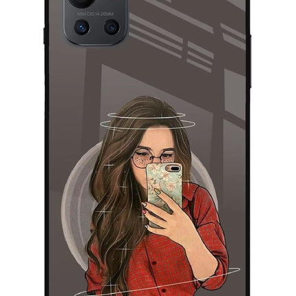 Selfie Queen Oneplus 9R Glass Case