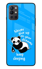 Keep Sleeping Oneplus 9R Glass Case