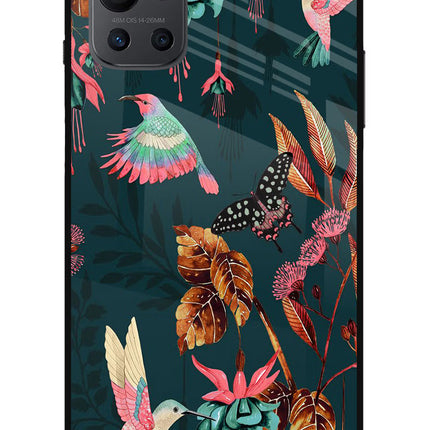 Birds Oneplus 9R Glass Case