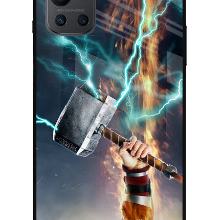 Thor Hammer Mjolnir Oneplus 9R Glass Case