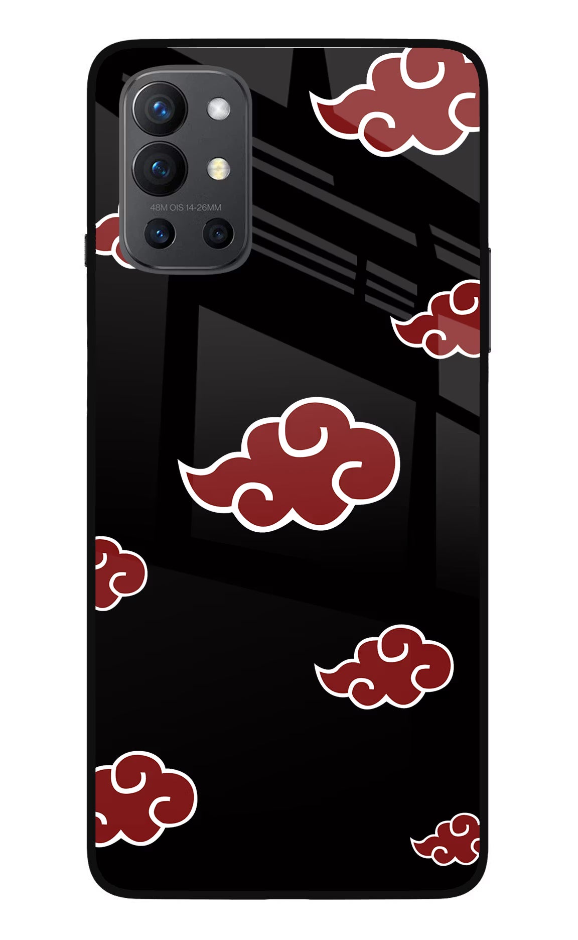 Akatsuki Oneplus 9R Glass Case Back Cover by Casekaro