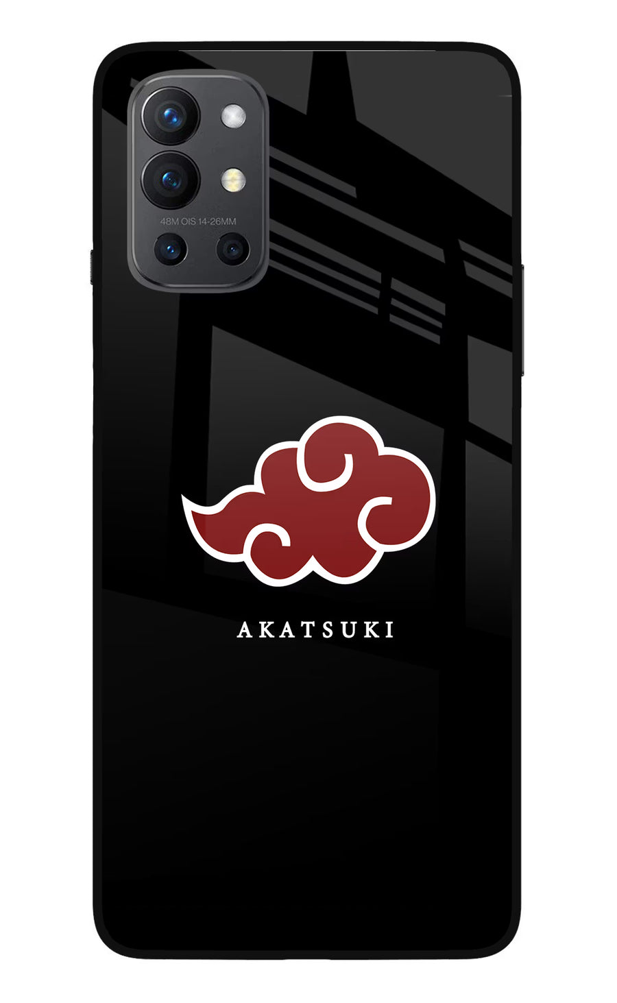 Akatsuki Oneplus 9R Back Cover, Glass case