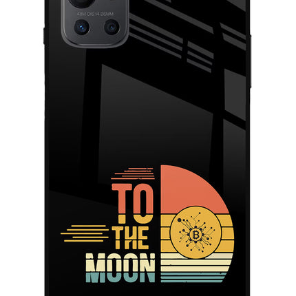 To the Moon Oneplus 9R Glass Case