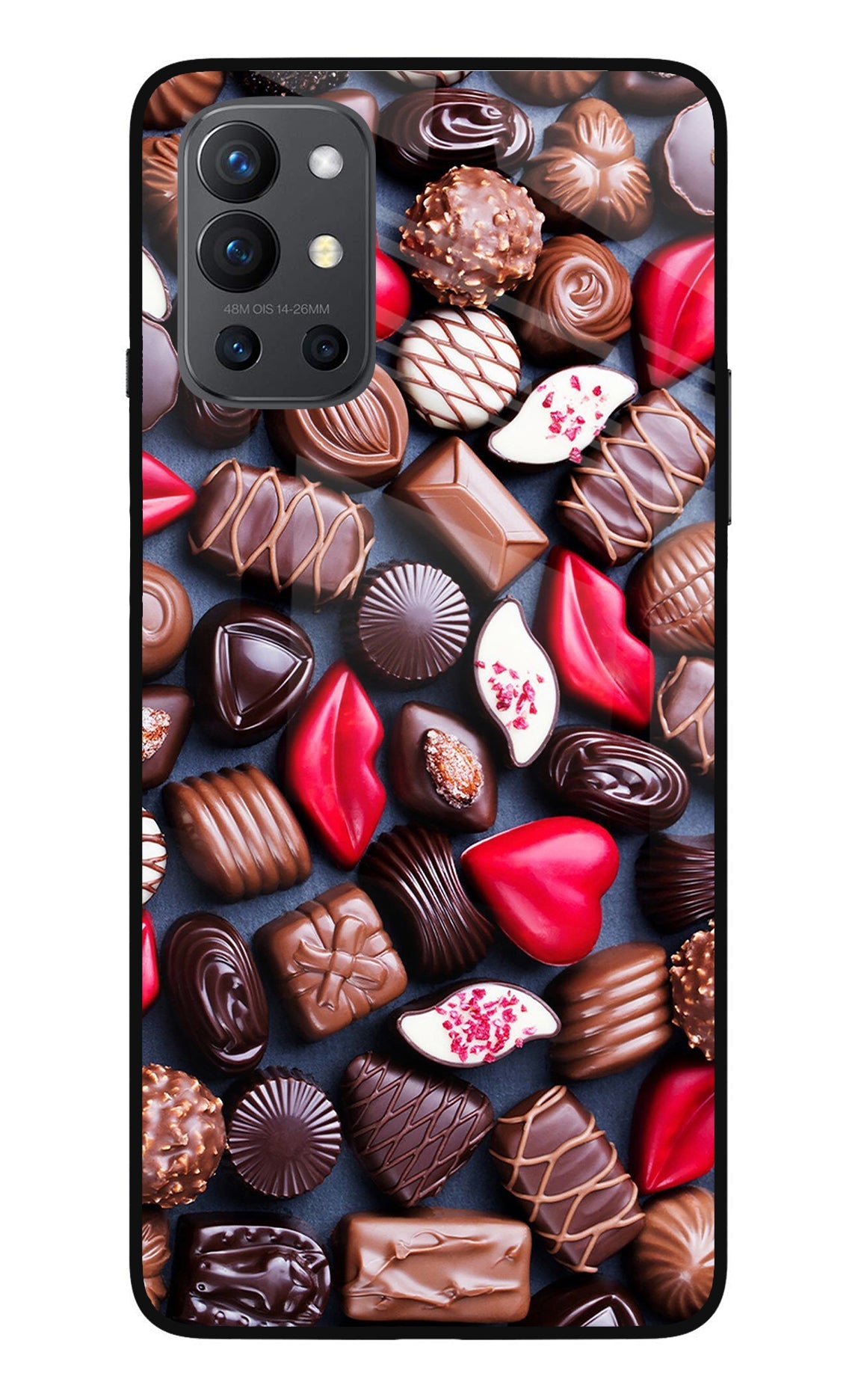 Chocolates Oneplus 9R Back Cover