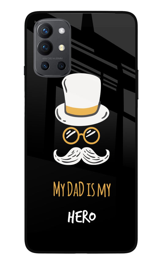 My Dad Is My Hero Oneplus 9R Glass Case