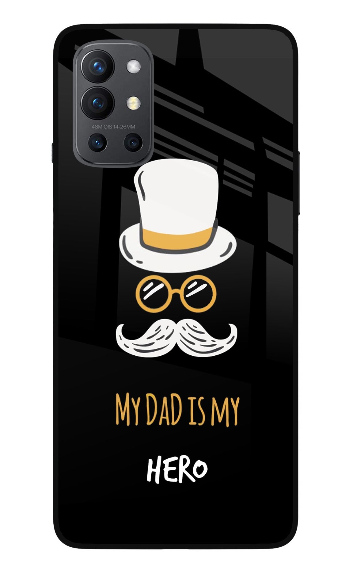 My Dad Is My Hero Oneplus 9R Back Cover