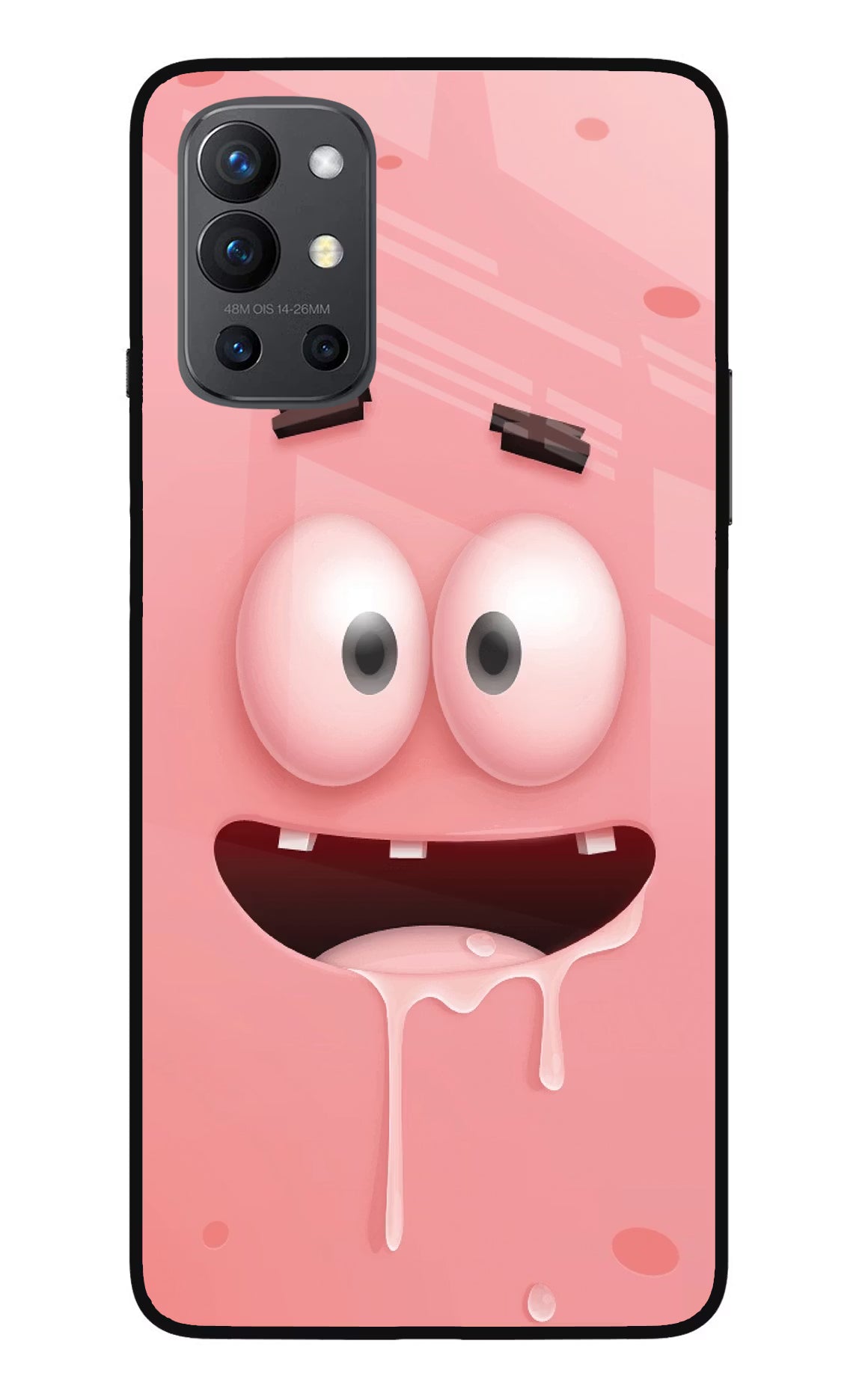 Sponge 2 Oneplus 9R Glass Case Back Cover by Casekaro