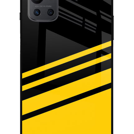 Yellow Shades Oneplus 9R Glass Case