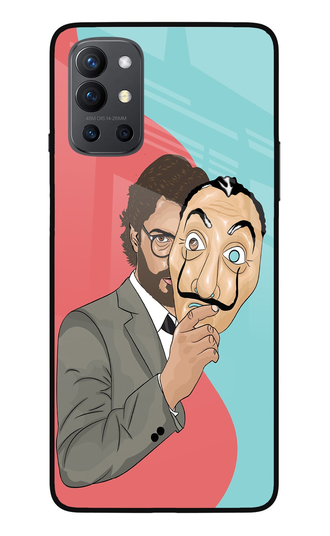 Professor Oneplus 9R Glass Case