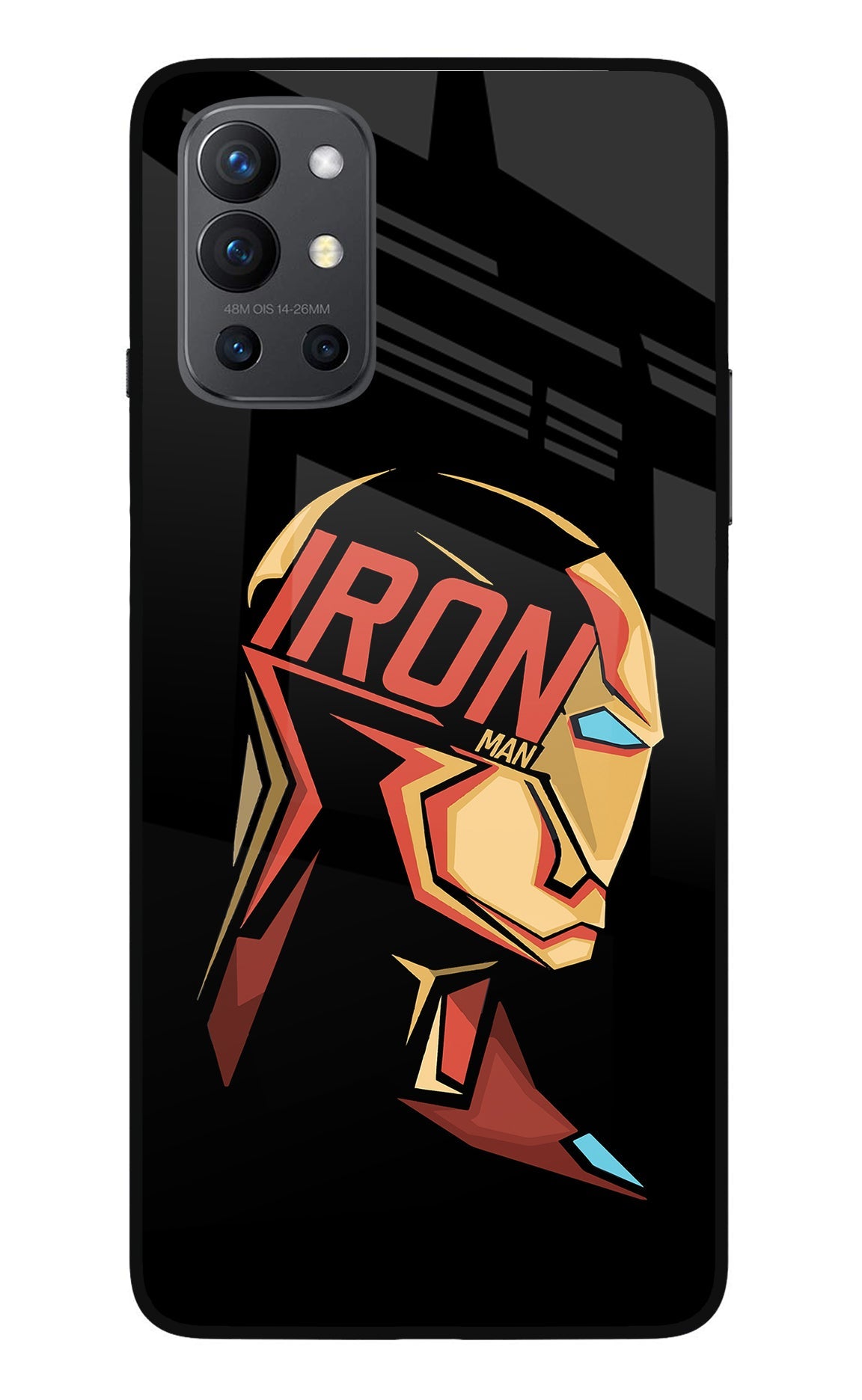 IronMan Oneplus 9R Glass Case