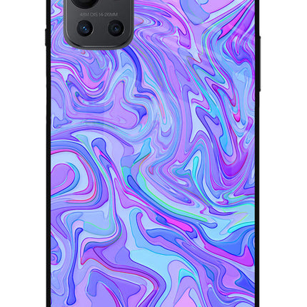 Glitter Oneplus 9R Glass Case