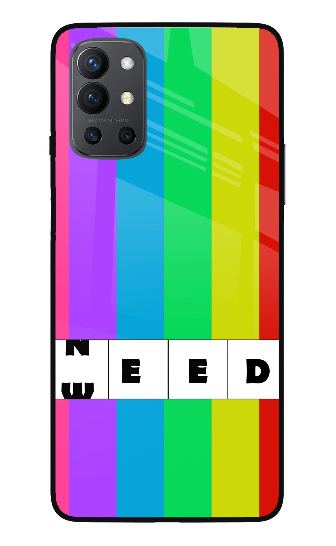 Need Weed Oneplus 9R Glass Case