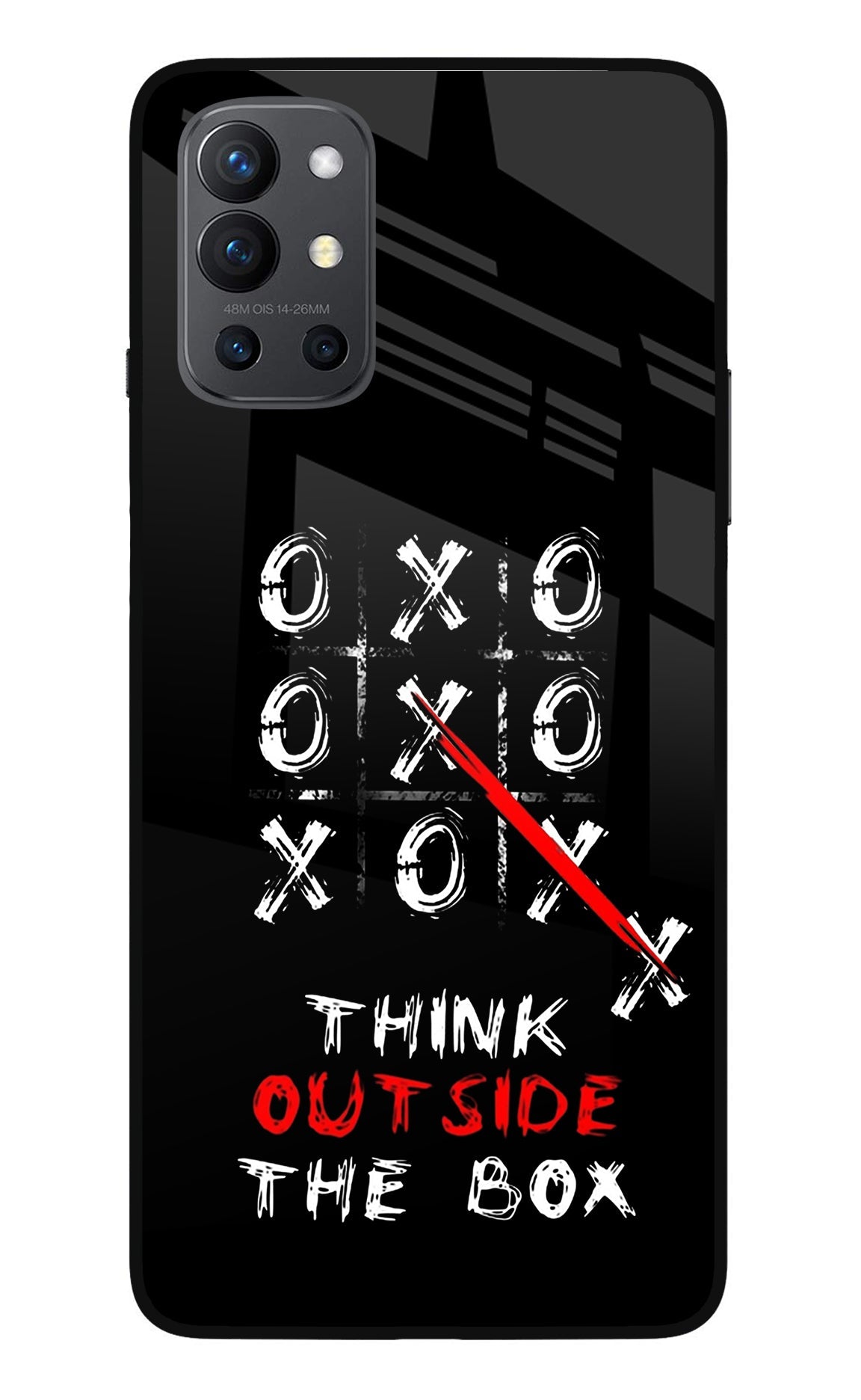 Think out of the BOX Oneplus 9R Back Cover