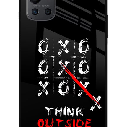 Think out of the BOX Oneplus 9R Glass Case