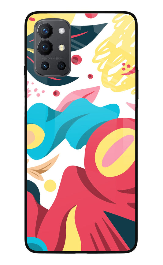 Trippy Art Oneplus 9R Glass Case