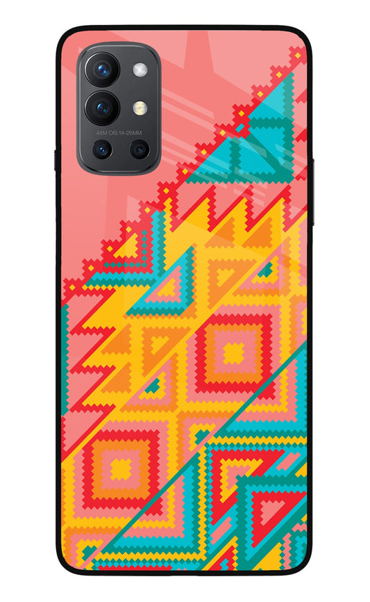 Aztec Tribal Oneplus 9R Glass Case