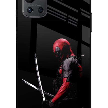 Deadpool Oneplus 9R Glass Case