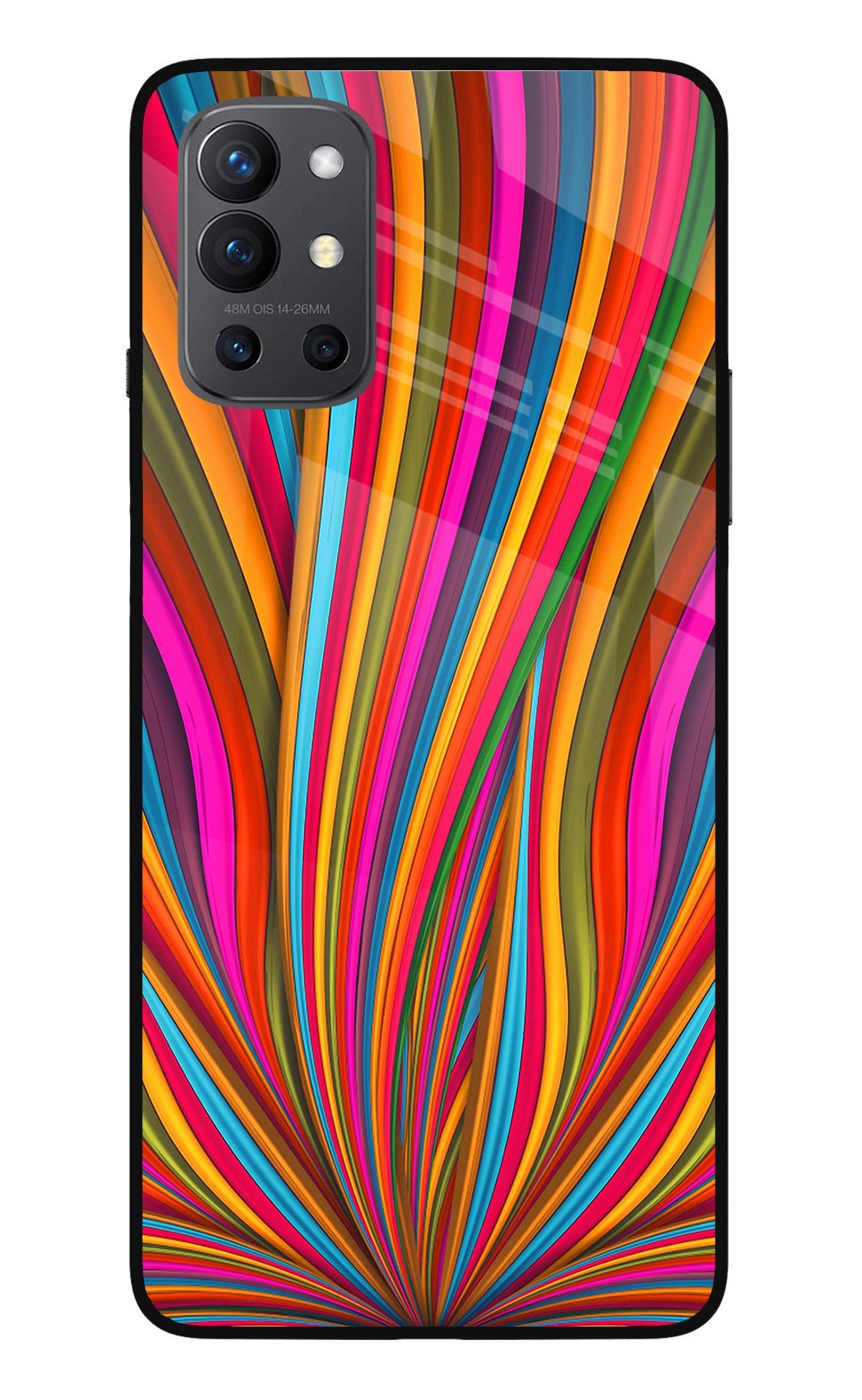 Trippy Wavy Oneplus 9R Back Cover