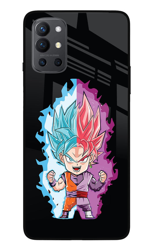 Chota Goku Oneplus 9R Glass Case