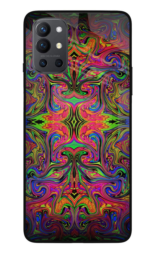 Psychedelic Art Oneplus 9R Glass Case