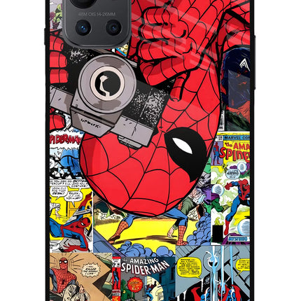 Spider Man Oneplus 9R Glass Case