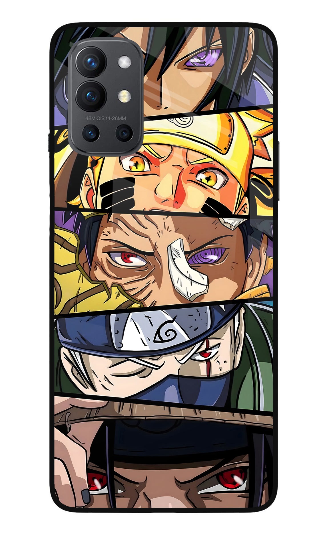 Naruto Character Oneplus 9R Back Cover