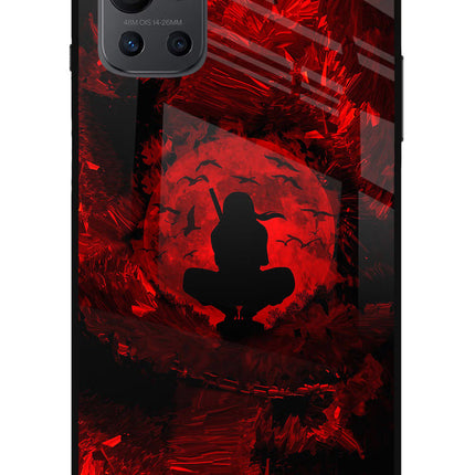 Itachi Uchiha Oneplus 9R Glass Case