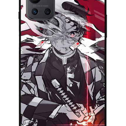 Demon Slayer Oneplus 9R Glass Case