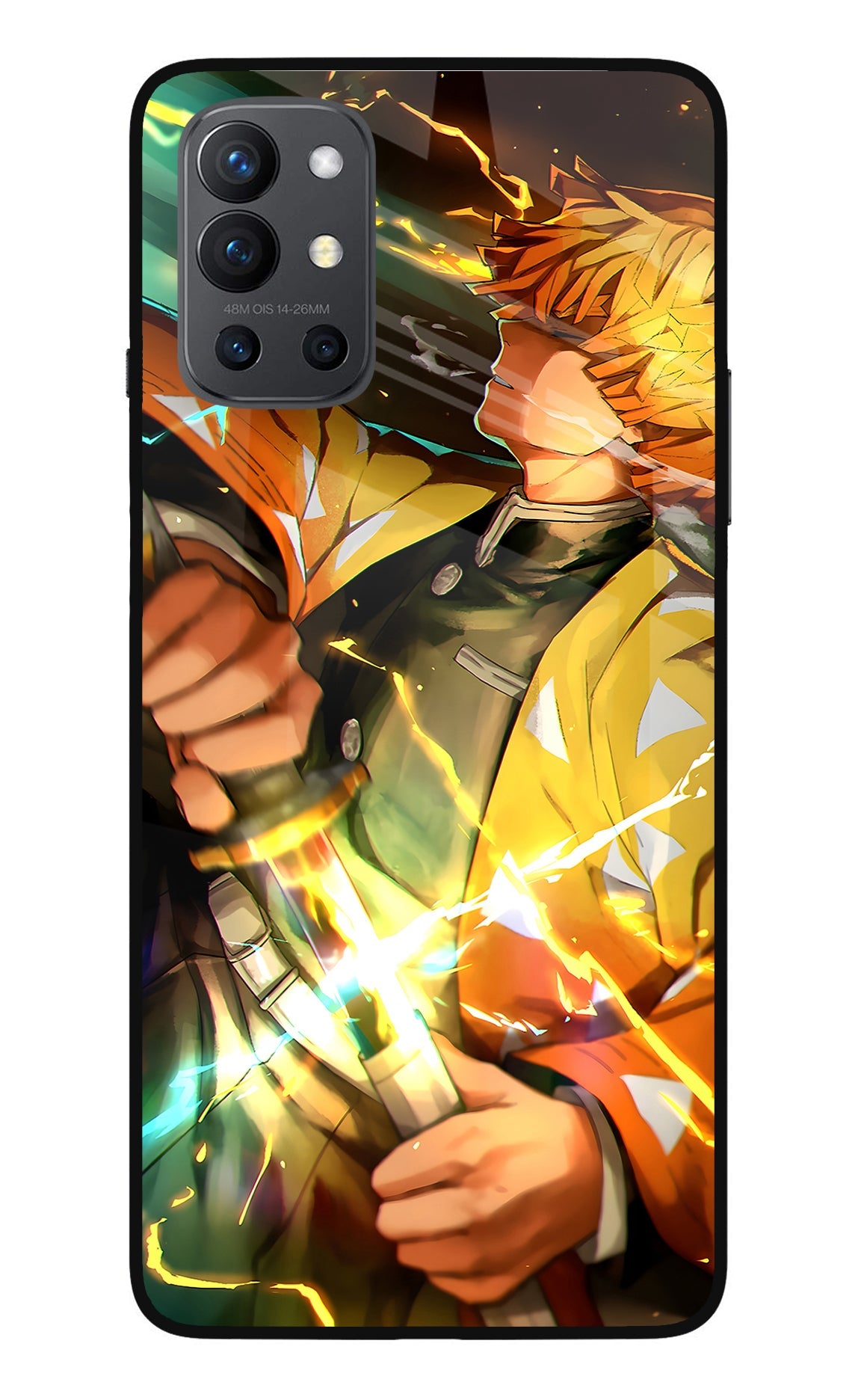 Demon Slayer Oneplus 9R Glass Case