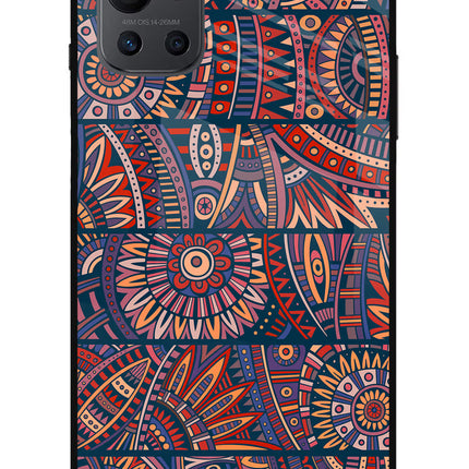 African Culture Design Oneplus 9R Glass Case