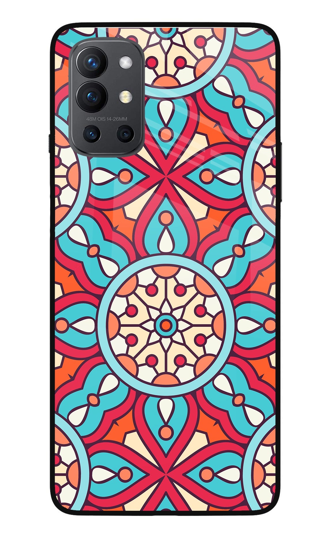 Mandala Geometric Oneplus 9R Back Cover