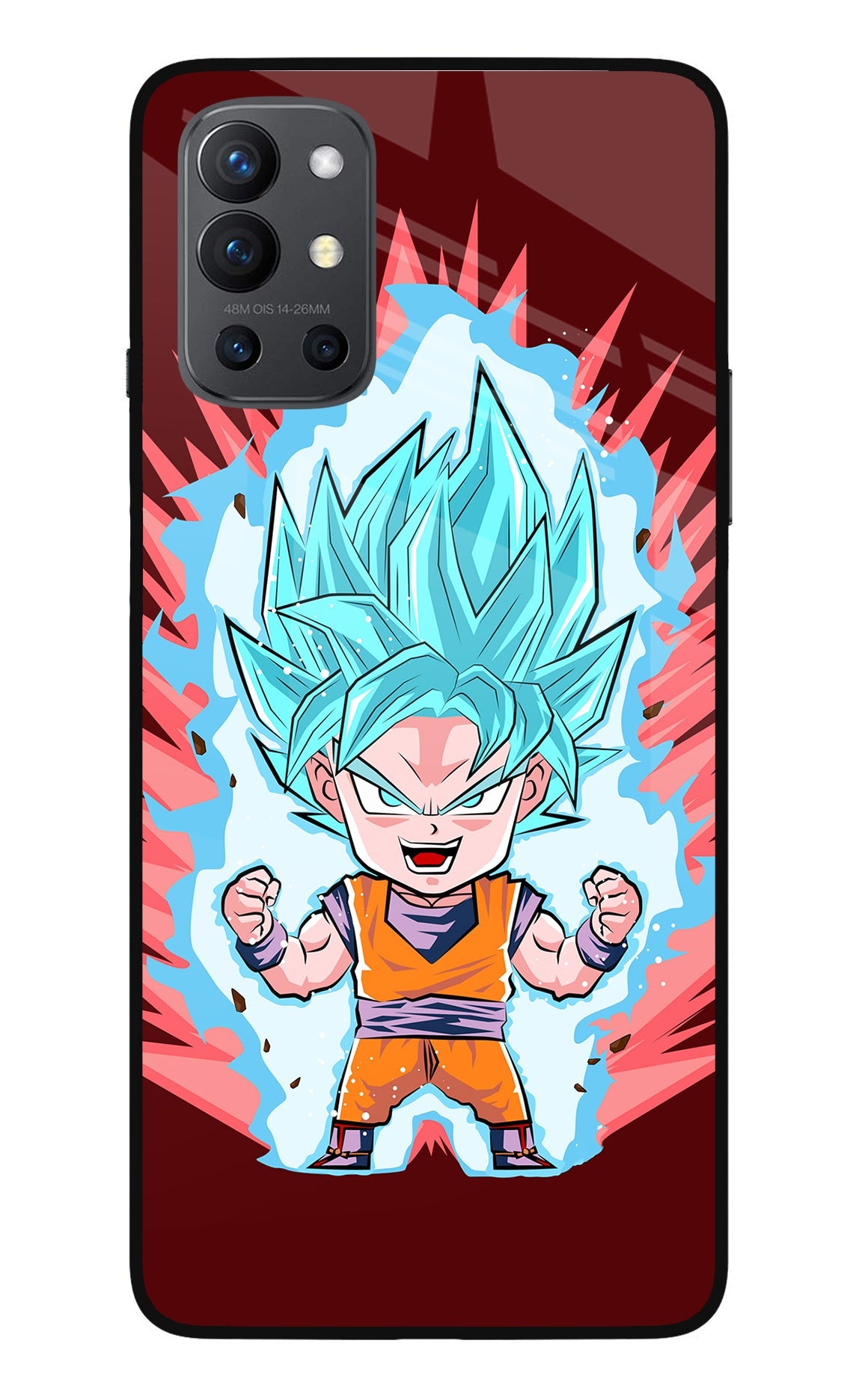 Goku Little Oneplus 9R Back Cover