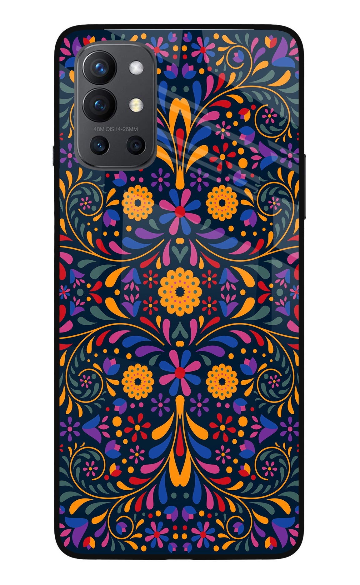 Mexican Art Oneplus 9R Glass Case